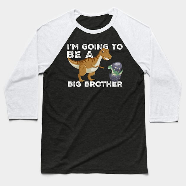 I'm going To Be A Big Brother New Baby Sibling Announcement Baseball T-Shirt by TeeTeeUp